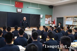 海军招飞办领导考察